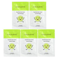 Superfood Skin Savior, маска с суперфудами, лайм, 5 шт. по 20 мл (0,68 жидк. унции) — Idealove