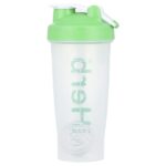 Бутылка-шейкер с шариком для смешивания, зелёный цвет, 28 унций — iHerb Goods — изображение 2