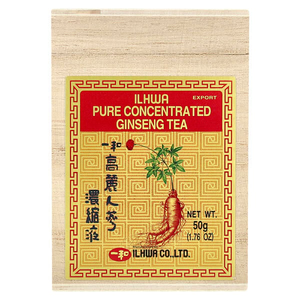ilh21712_v_35.jpg Ilhwa, Чистый концентрированный чай с женьшенем, 50 г (1,7 унции)
