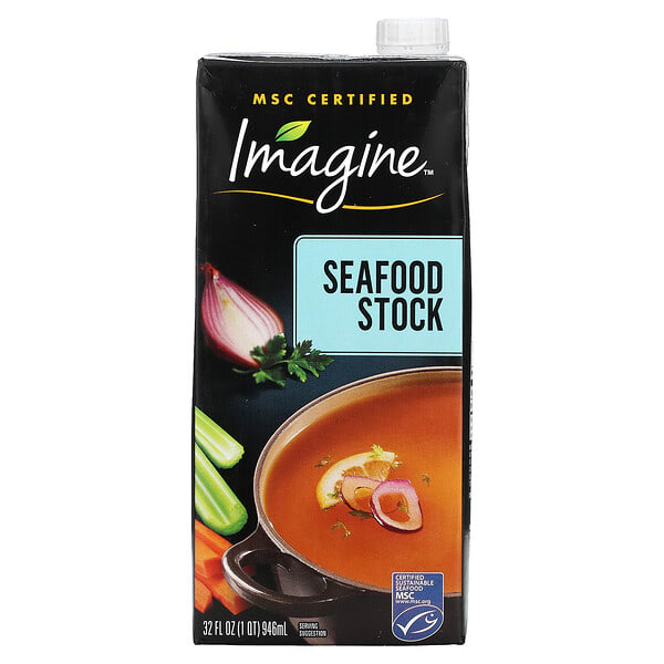 imo24303_v_8.jpg Imagine Soups, бульон из морепродуктов, 946 мл (32 жидк. унции)