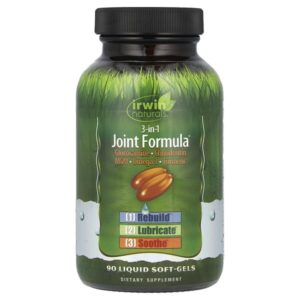 Комплекс для суставов 3-в-1, 90 мягких гелевых капсул — Irwin Naturals