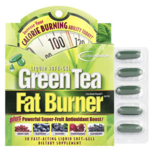 Fat Burner® с зеленым чаем, 30 мягких таблеток быстрого действия — Applied Nutrition