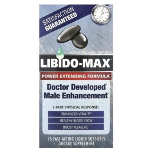 Libido-Max®, 75 капсул быстрого действия — Applied Nutrition