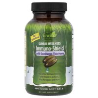 Global Wellness Immuno-Shield® с бузиной, 60 желатиновых капсул — Irwin Naturals