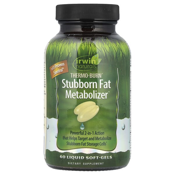 irw40360_v_24.jpg Thermo-Burn Stubborn Fat Metabolizer™, 60 желатиновых капсул — Irwin Naturals