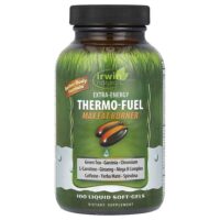 Extra-Energy Thermo-Fuel Max Fat Burner™, 100 желатиновых капсул — Irwin Naturals