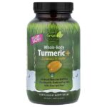 Whole-Body Turmeric™ и Curcumin C3 Complex®, 120 желатиновых капсул — Irwin Naturals