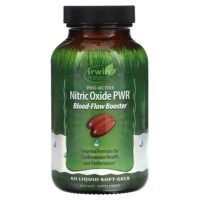 PWR, оксид азота, усилитель кровотока, 60 желатиновых капсул — Irwin Naturals