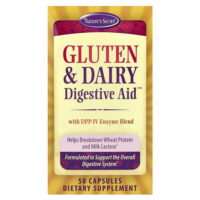 Gluten & Dairy Digestive Aid™, 50 капсул — Nature's Secret