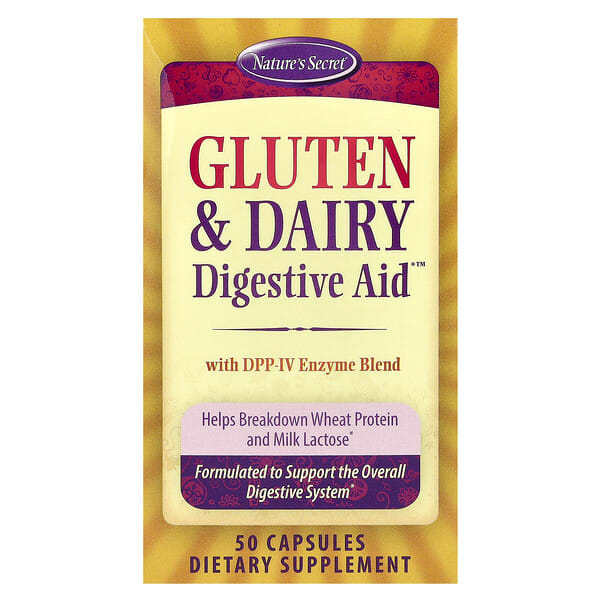 irw40858_v_20.jpg Gluten & Dairy Digestive Aid™, 50 капсул — Nature's Secret