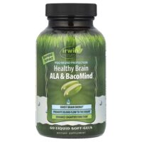 PQQ Healthy Brain ALA & BacoMind®, 60 мягких таблеток — Irwin Naturals