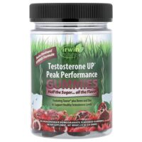 Testosterone UP®, жевательные таблетки для повышения пиковой эффективности, со вкусом питахайи и граната, 30 жевательных таблеток — Irwin Naturals