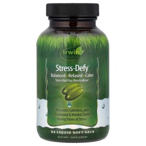 Stress-Defy, 84 жидких желатиновых капсул — Irwin Naturals