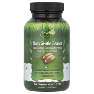 Daily Gentle Cleanse®, 60 капсул с жидкостью — Irwin Naturals