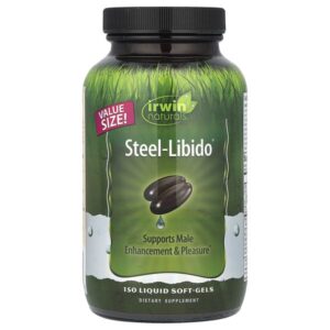 Steel-Libido®, 150 желатиновых капсул — Irwin Naturals