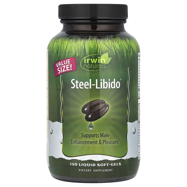 irw57825_v_48.jpg Steel-Libido®, 150 желатиновых капсул — Irwin Naturals