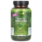 Зеленый чай для жирового обмена, 150 мягких капсул с жидкостью — Irwin Naturals