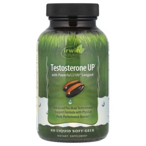 Testosterone UP®, 60 желатиновых капсул — Irwin Naturals