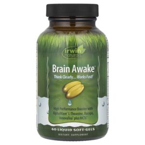 Brain Awake®, 60 мягких таблеток — Irwin Naturals