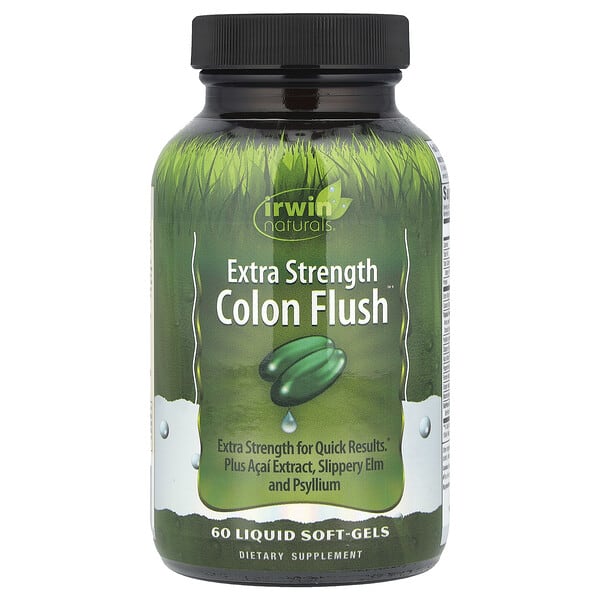 irw58635_v_35.jpg Colon Flush™, 60 капсул с жидкостью — Irwin Naturals