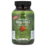 Urgent Rescue®, Mega Vita-C с шиповником и цинком, 60 желатиновых капсул — Irwin Naturals