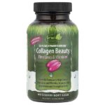 Verisol® Collagen Beauty, клинически подтвержденный коллаген, 80 капсул с жидкостью — Irwin Naturals
