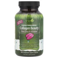 Verisol® Collagen Beauty, клинически подтвержденный коллаген, 80 капсул с жидкостью — Irwin Naturals