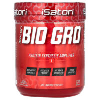 Bio-Gro, усилитель синтеза протеина, без добавок, 180 г (6,35 унции) — Isatori
