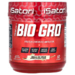 Bio-Gro, средство для синтеза протеина, со вкусом ванильного мороженого, 114 г (4,02 унции) — Isatori