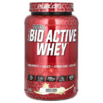 100% Bio Active Whey, сывороточный протеин, со вкусом ванили, 864 г (1,9 фунта) — Isatori