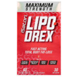 Lipo-Drex, максимальная сила действия, 60 термокапсул — Isatori