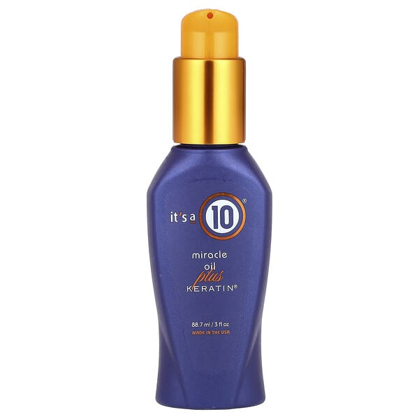 ita00039_v_8.jpg Miracle Oil, Plus Keratin®, 88,7 мл (3 жидк. унц.) — It's a 10