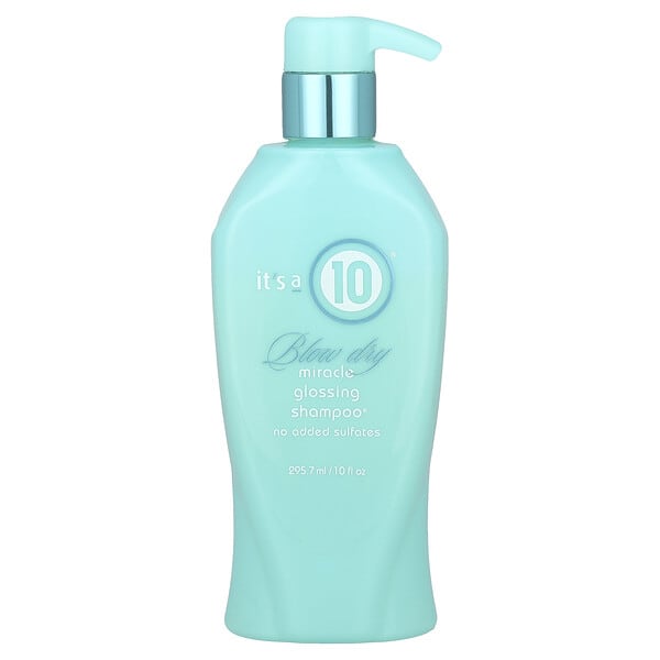 ita00128_v_8.jpg Сушка феном, Miracle Glossing Shampoo®, 295,7 мл (10 жидк. унц.) — It's a 10