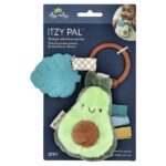 Itzy Pal™, плюшевая палочка с силиконовой прорезывателем, для детей от 0 месяцев, авокадо, 1 шт. — itzy ritzy