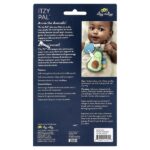 Itzy Pal™, плюшевая палочка с силиконовой прорезывателем, для детей от 0 месяцев, авокадо, 1 шт. — itzy ritzy — изображение 2