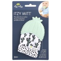 Itzy Mitt®, силиконовый прорезыватель для зубов, для детей от 3 месяцев, кактус, 1 прорезыватель для зубов — itzy ritzy