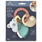 Itzy Keys™, многоступенчатые ключи для прорезывания зубов, от 3 месяцев, тропические фрукты, 1 шт. — itzy ritzy