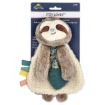 Itzy Lovey™, Plush Lovey с силиконовым прорезывателем для зубов, от 0 месяцев, для праздника, 1 прорезыватель для зубов — itzy ritzy