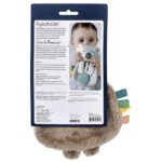 Itzy Lovey™, Plush Lovey с силиконовым прорезывателем для зубов, от 0 месяцев, для праздника, 1 прорезыватель для зубов — itzy ritzy — изображение 2