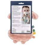 Itzy Lovey™, Plush Lovey With силиконовые прорезыватели, для детей от 0 месяцев, Ana The Bunny, 1 прорезыватель для зубов — itzy ritzy — изображение 2
