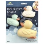 Itzy Ritzy Ducky Family™, игрушка для ванны, для детей от 6 месяцев, 3 шт. — itzy ritzy