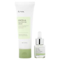Centella Edition Skin Care Set, Cream & Mini Serum, 2 Piece Set — iUNIK