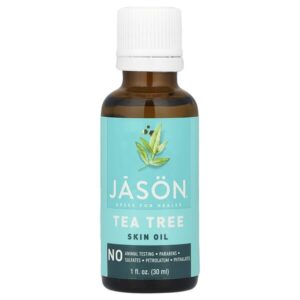 Skin Oil, масло для лица, чайное дерево, 30 мл (1 жидк. унция) — Jason Natural