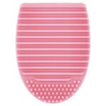 Силиконовый очиститель для кистей, розовый, 1 инструмент — J.Cat Beauty