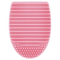 Силиконовый очиститель для кистей, розовый, 1 инструмент — J.Cat Beauty