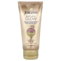 Natural Glow, увлажняющее средство для лица, SPF 20, от умеренного до среднего, 59 мл (2 жидк. унц.) — Jergens