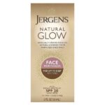Natural Glow, увлажняющее средство для лица, SPF 20, от средних до темных оттенков кожи, 59 мл (2 жидк. унции) — Jergens — изображение 2