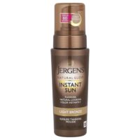 Natural Glow, Instant Sun, мусс для автозагара, светло-бронзовый, 177 мл — Jergens