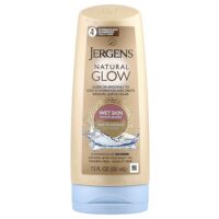 Увлажняющее средство Natural Glow для нанесения на влажную кожу, Wet Skin Moisturizer, оттенок Fair to Medium (221 мл) — Jergens