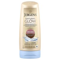 Увлажняющее средство Natural Glow для нанесения на влажную кожу, оттенок Medium to Tan (221 мл) — Jergens